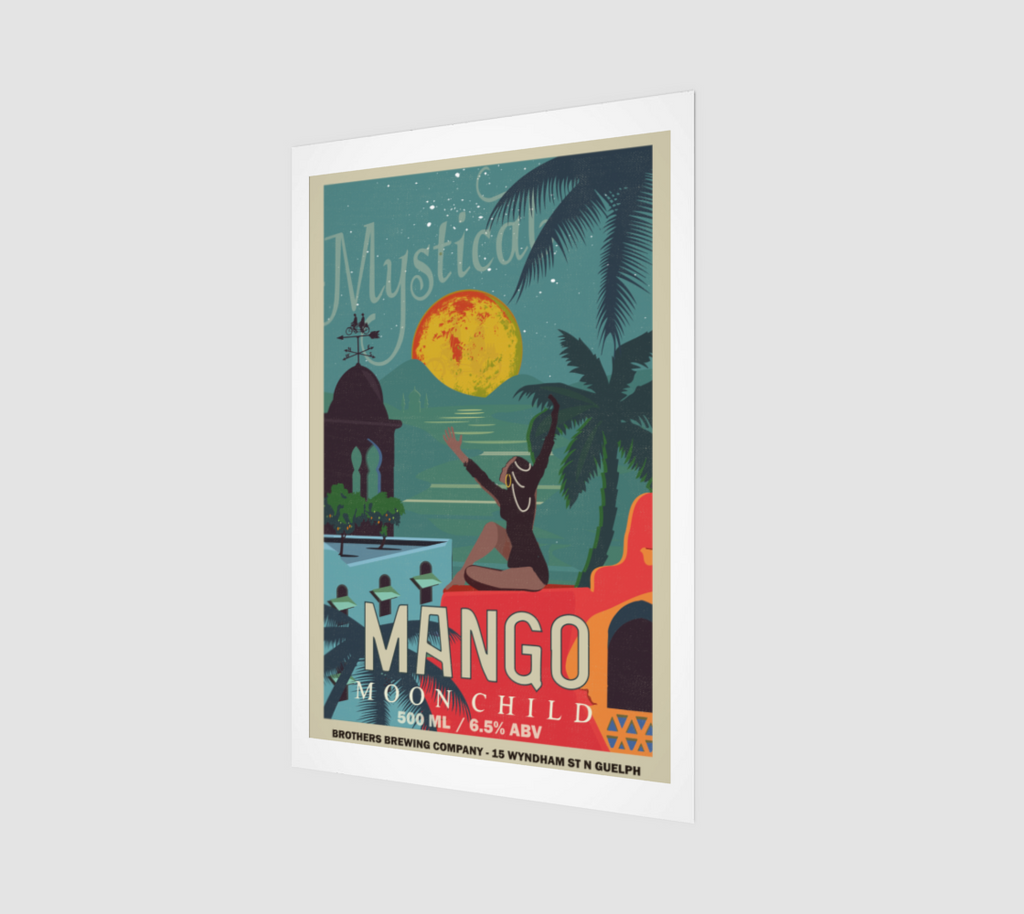 Mystical Mango Moonchild IPA Fine Art Print