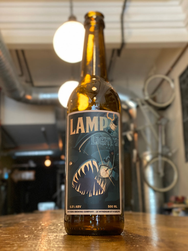 Lamplighter IPA Beer Bottle