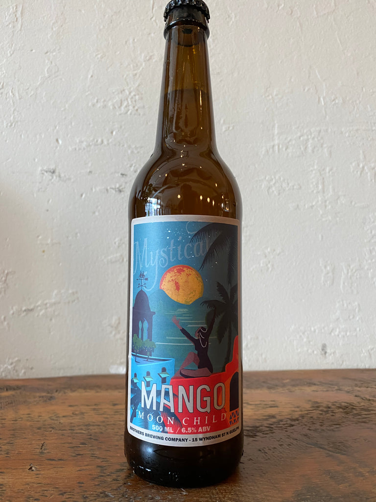 Mystical Mango Moonchild IPA Beer Bottle