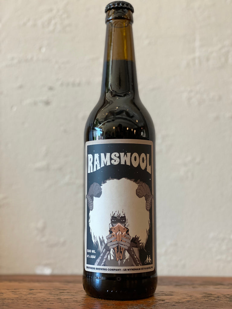Ramswool Oatmeal Stout Beer Bottle