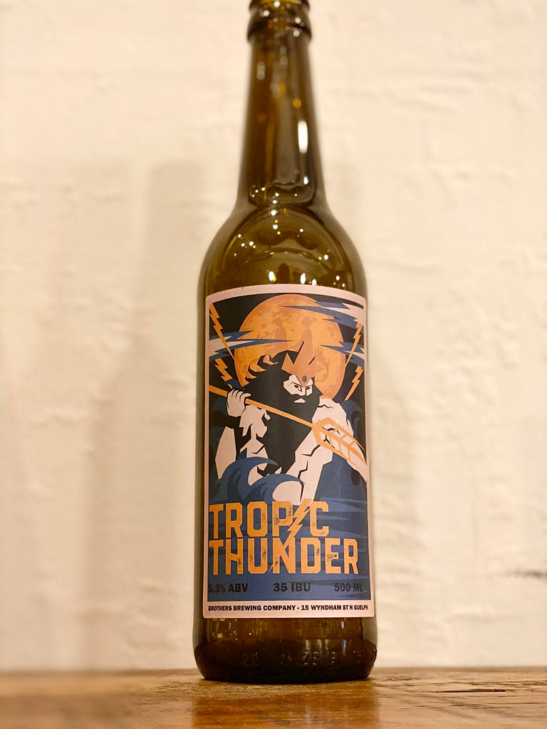 Tropic Thunder Pale Ale Beer Bottle