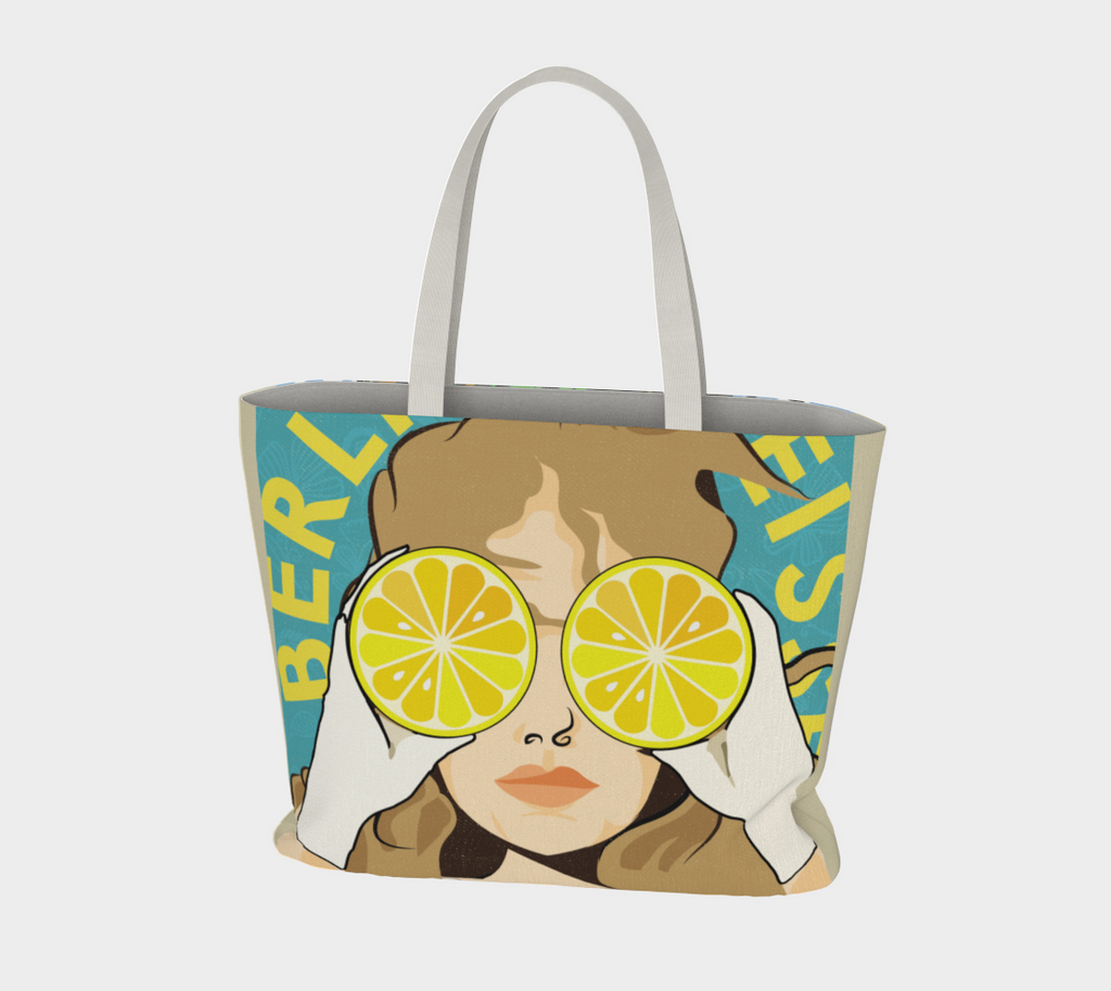 Lemon + Pineapple Tote Bag