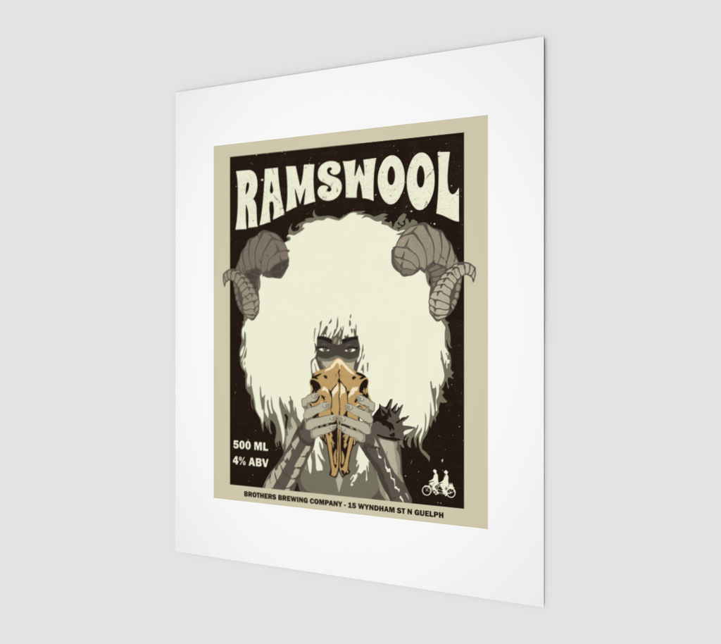 Ramswool Oatmeal Stout Fine Art Print