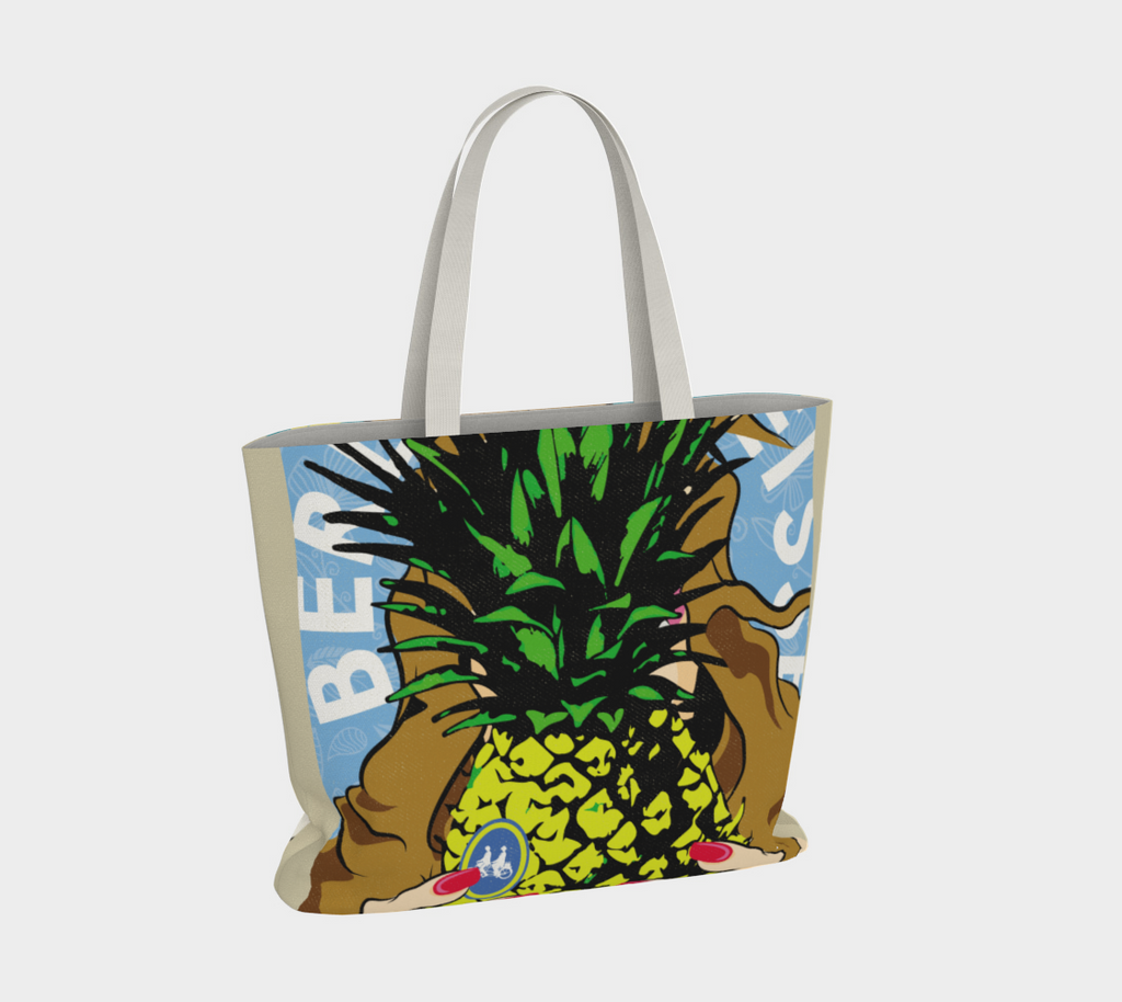 Lemon + Pineapple Tote Bag