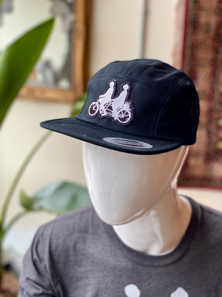 Brothers five panel hat on mannequin 