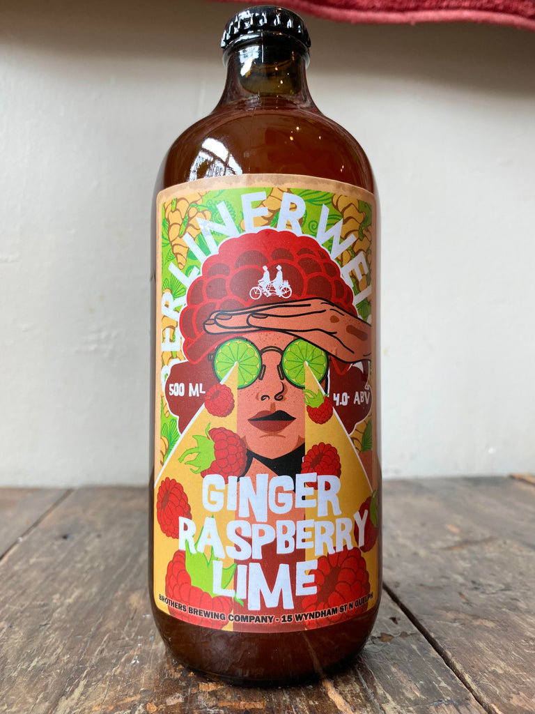 Ginger Raspberry Lime Berliner Weisse 500ML Bottle