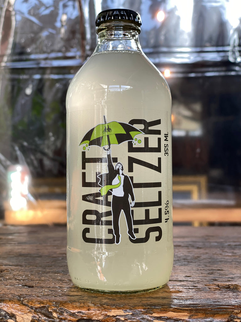 Lemon Lime Craft Seltzer Bottle
