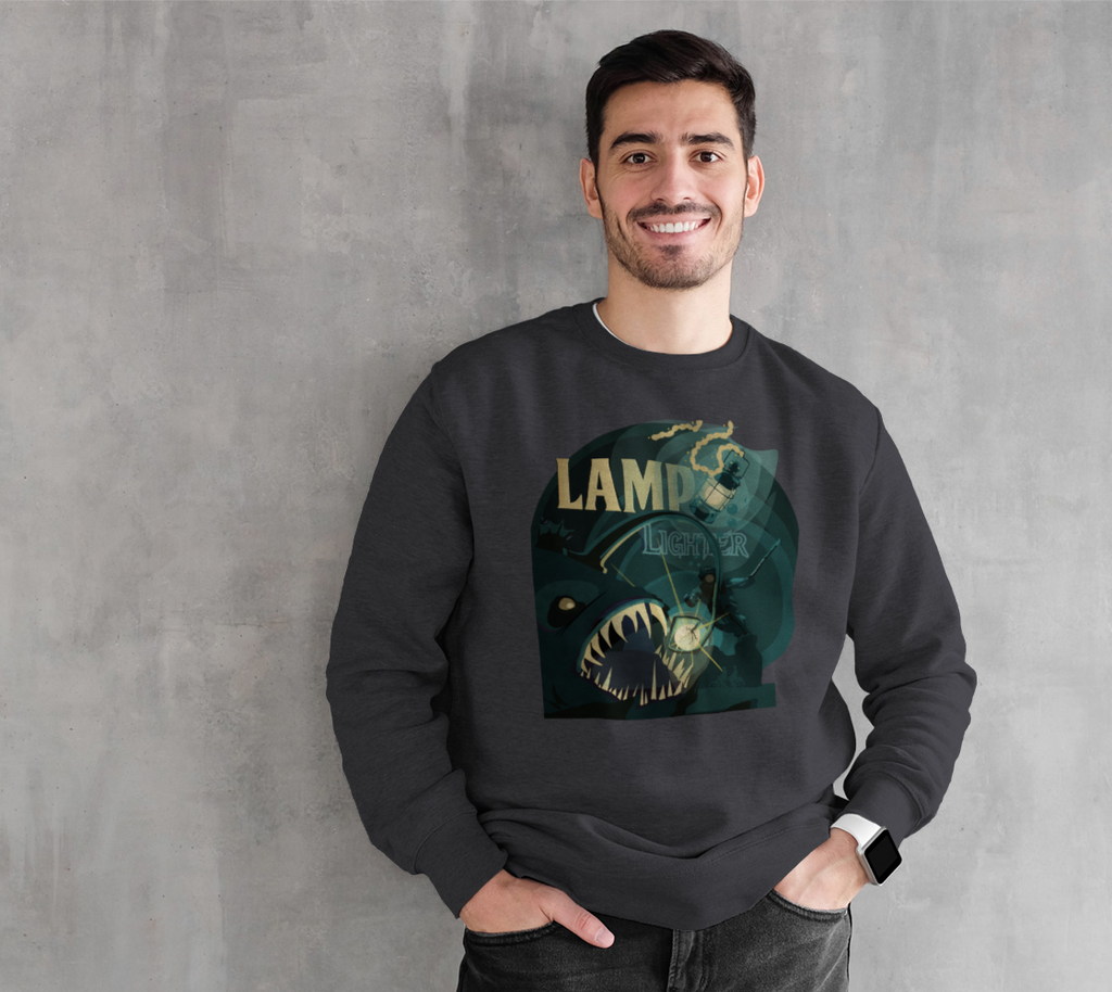 Lamplighter IPA Label Crewneck Sweater Two 