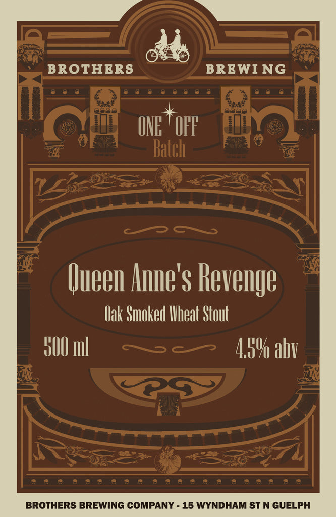 Queen Annes Revenge Stout Label Fine Art Print 2
