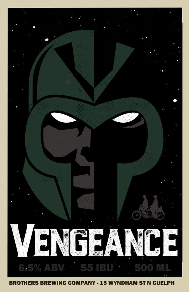 Vengeance IPA Label Fine Art Print 2
