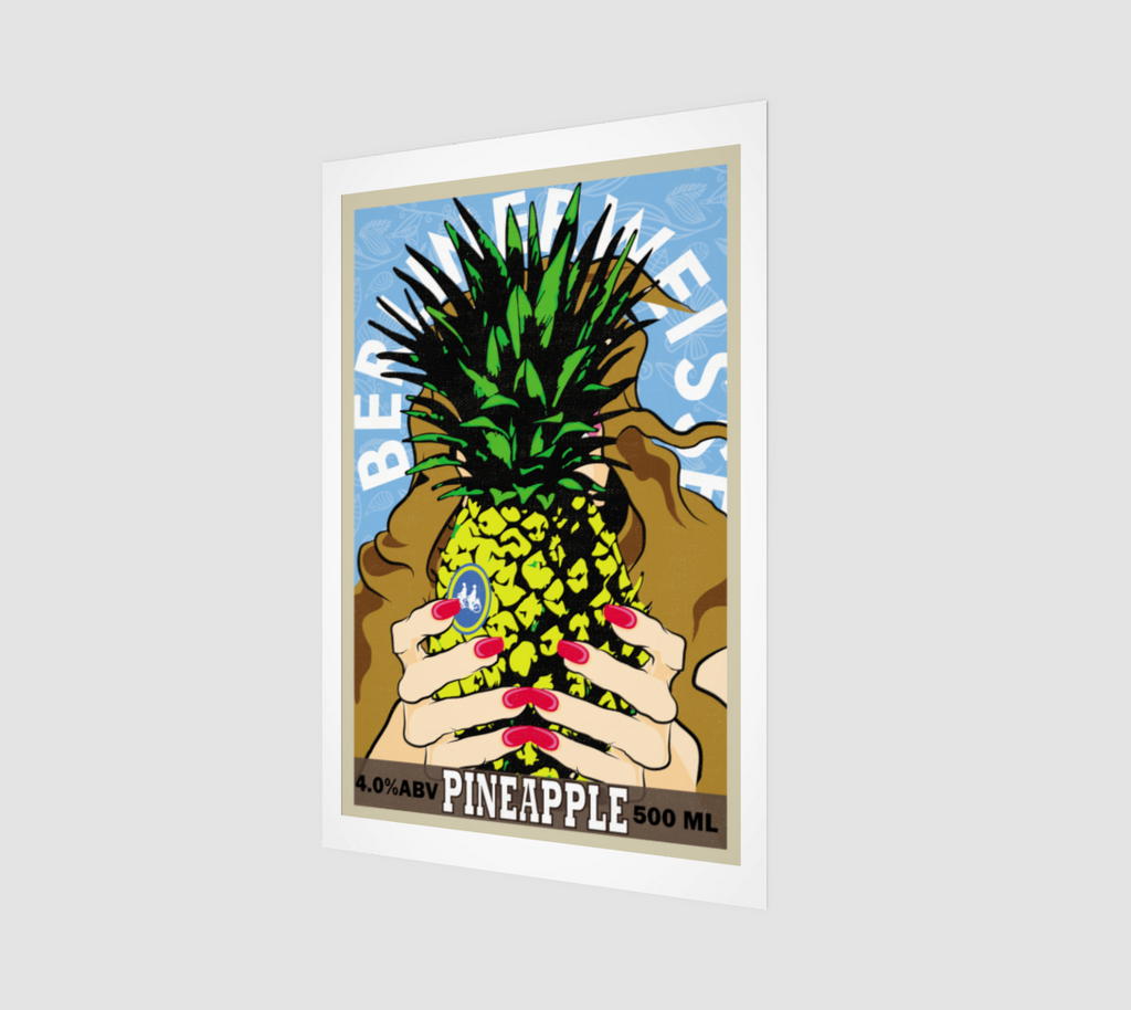 Pineapple Berliner Weisse Fine Art Print